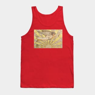 Angel flying high overhead Tank Top